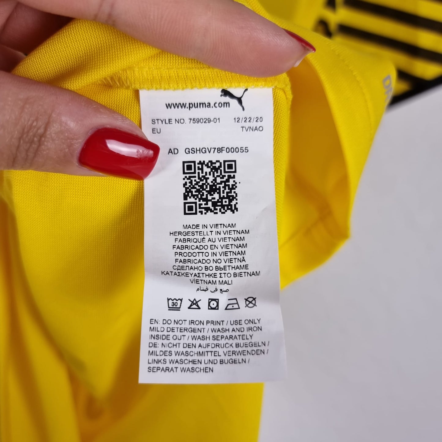 Trikot - Borussia Dortmund (BVB) - Jude Bellingham - 2021/2022 - M - Heim - Neu