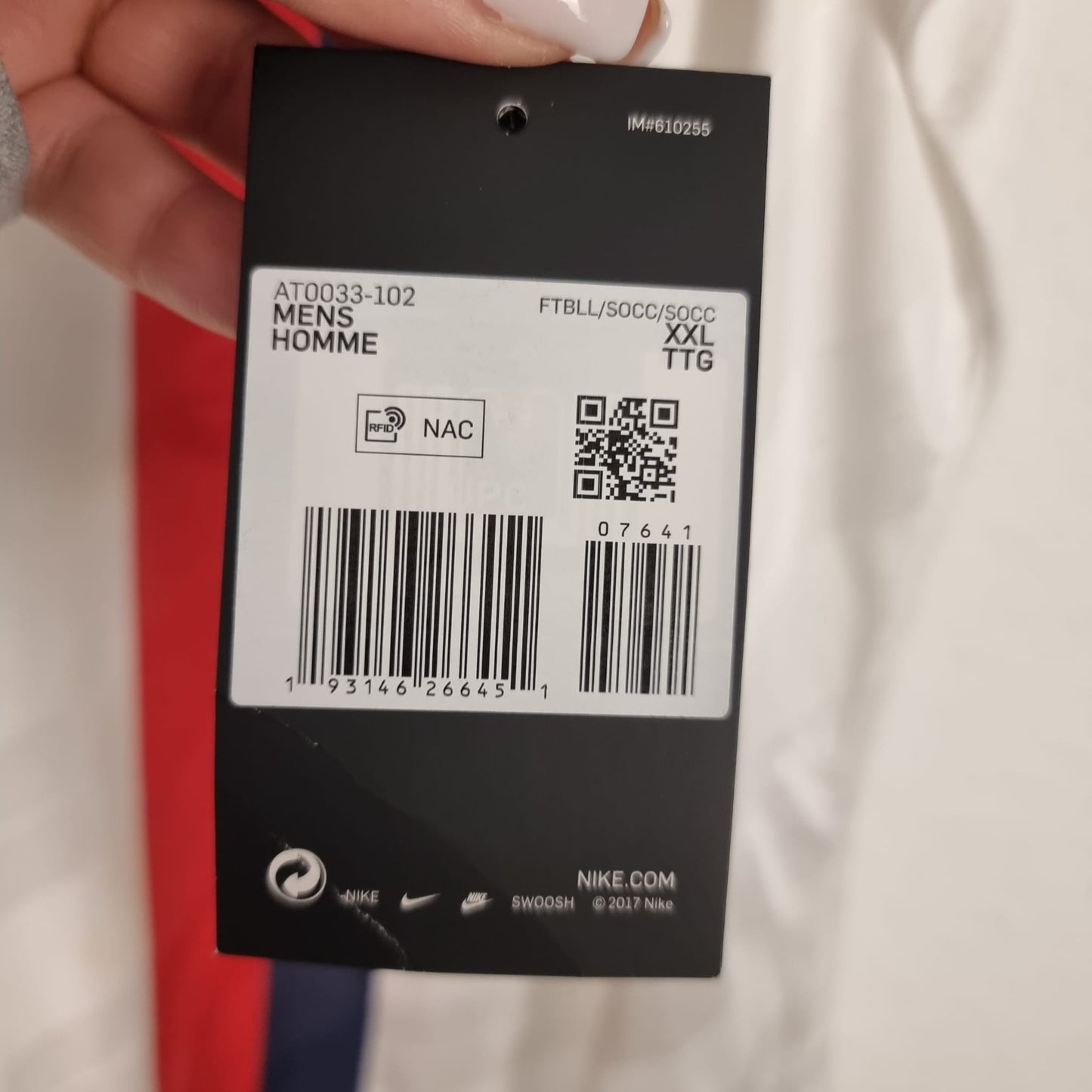 Trikot - Paris Saint-Germain (PSG) - Kylian Mbappé - 2019/2020 - XXL - Drittes