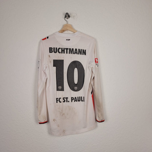 Trikot - FC St. Pauli - Christopher Buchtmann - 2013/2014 - S - matchworn - Auswärts