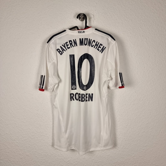 Trikot - Bayern München - Arjen Robben - 2010/2011 - M - Auswärts