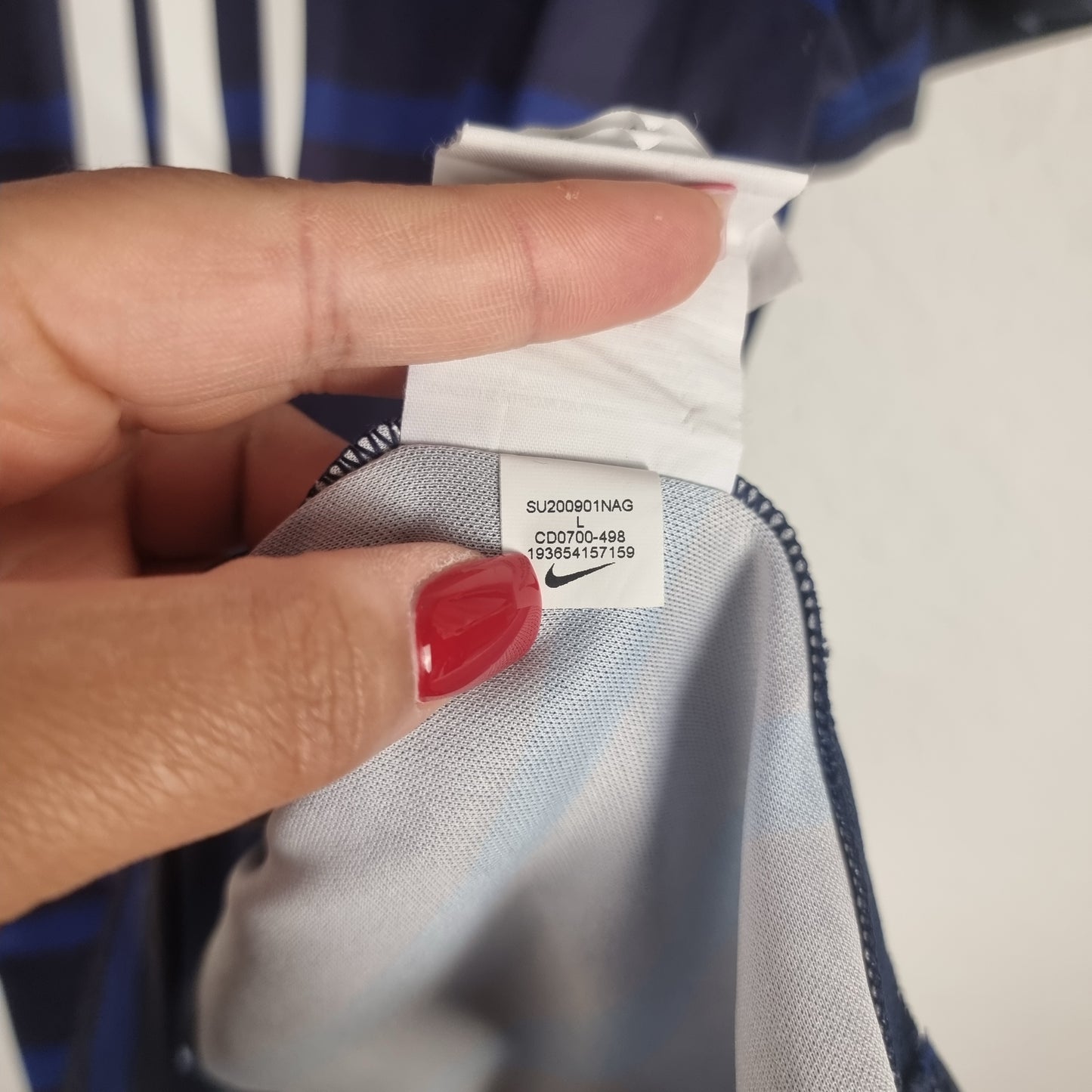 Trikot - Frankreich - Kylian Mbappé - 2020/2021 - L - Heim