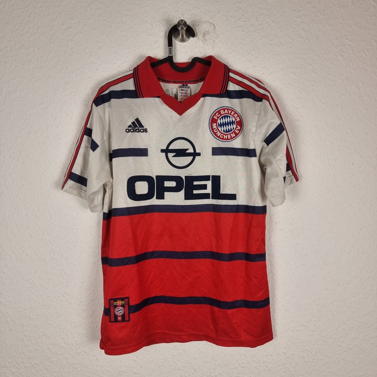 Trikot - Bayern München - Mehmet Scholl - 1999/2000 - S/176 -  Auswärts