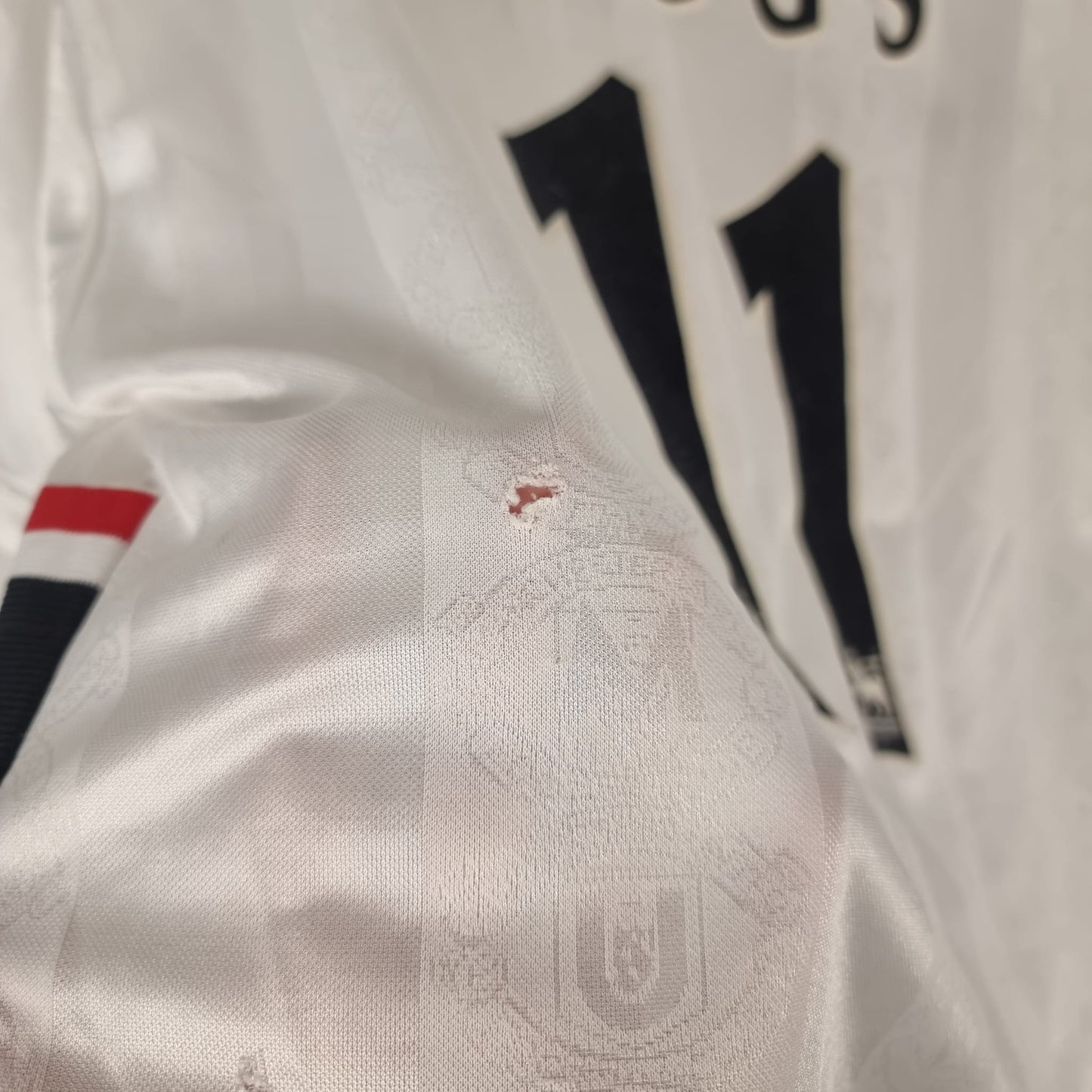 Trikot - Manchester United (ManU) - Ryan Giggs - 1997/1998 - M - Auswärts