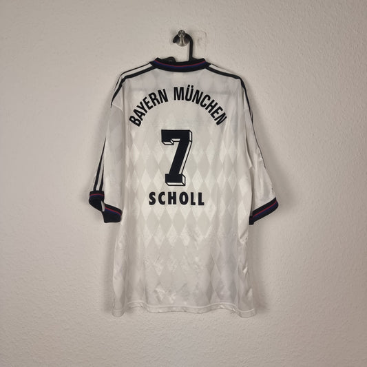 Trikot - FC Bayern München - Mehmet Scholl - 1996/1997 - XL - Auswärts