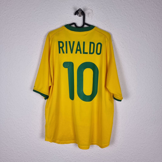 Trikot - Brasilien - Rivaldo - 2000 - L - Heim