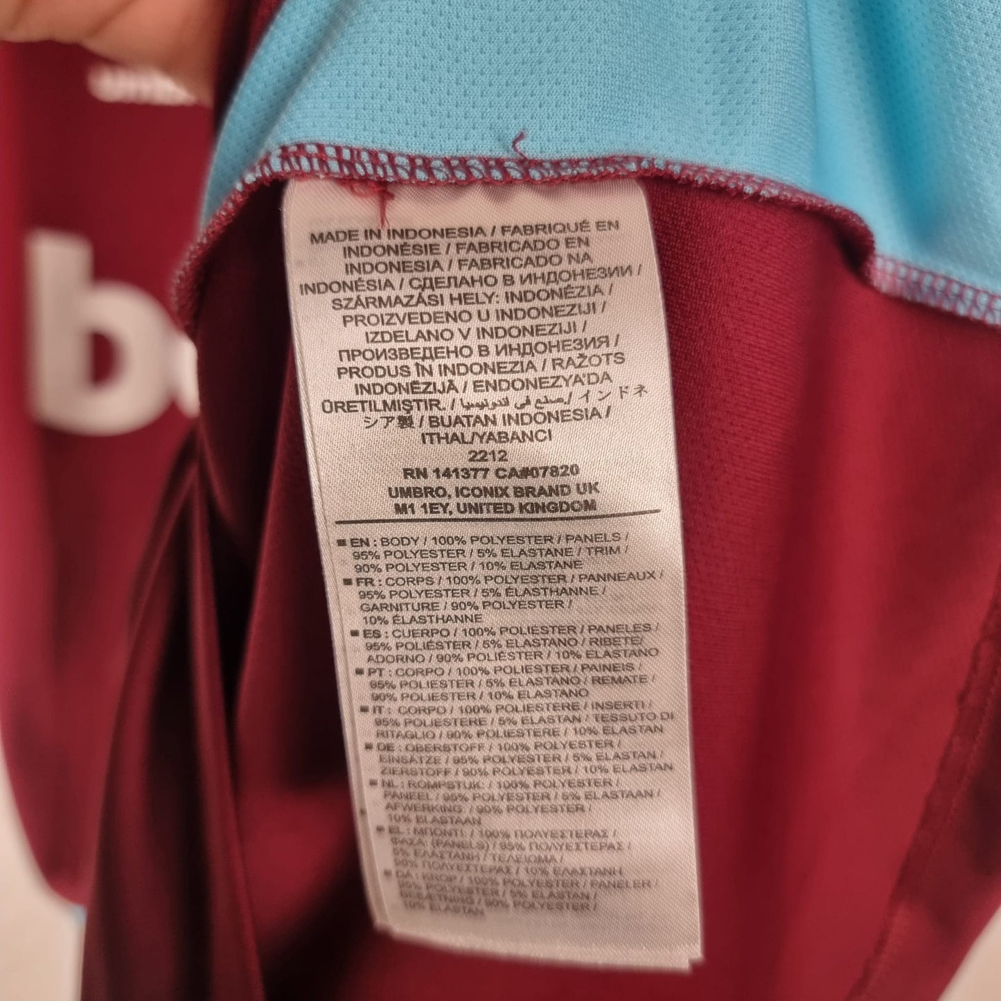 Trikot - West Ham United - 2022/2023 - L - Heim