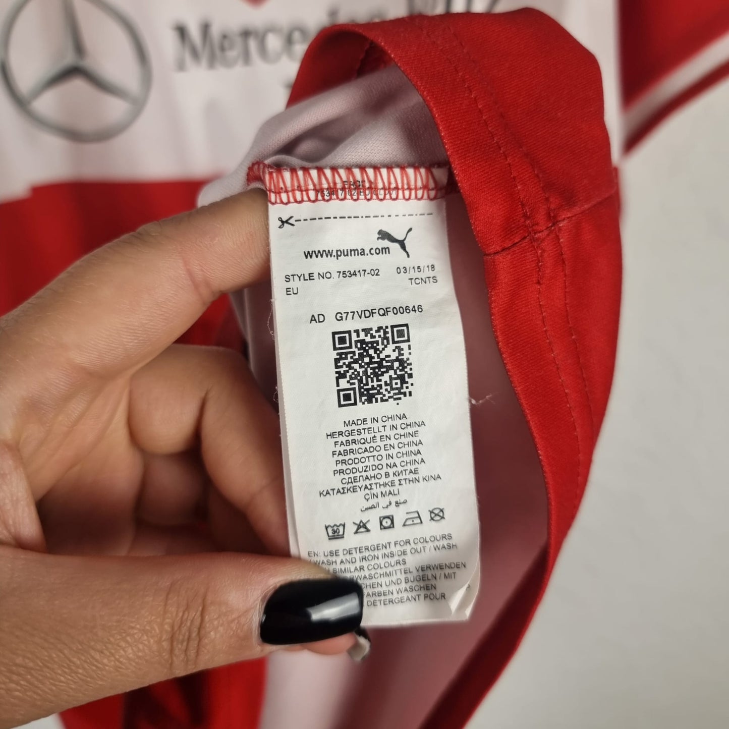 Trikot - VfB Stuttgart - 2018/2019 - XXL - Auswärts