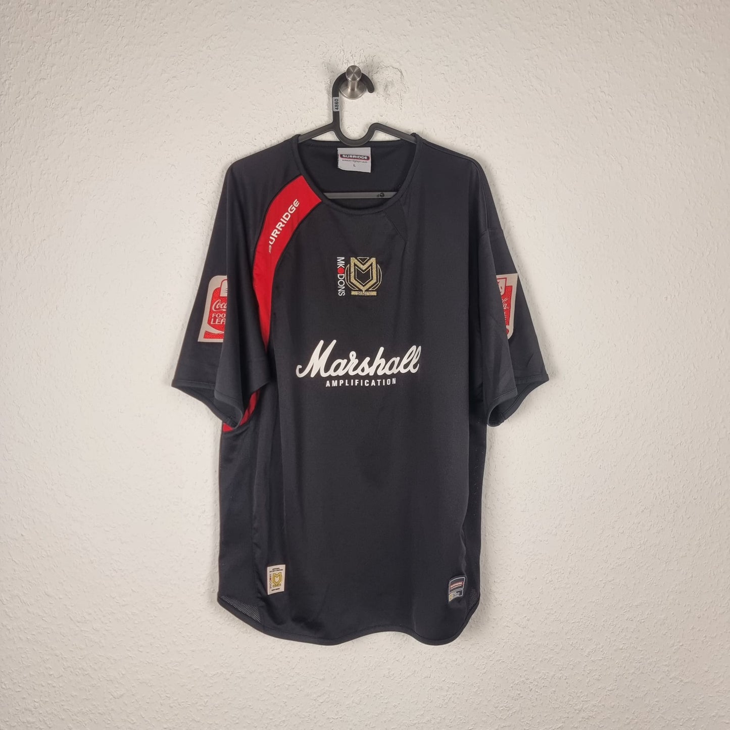 Trikot - MK Dons - Ben Chorley - 2006/2007 - L - Auswärts - Player Issue