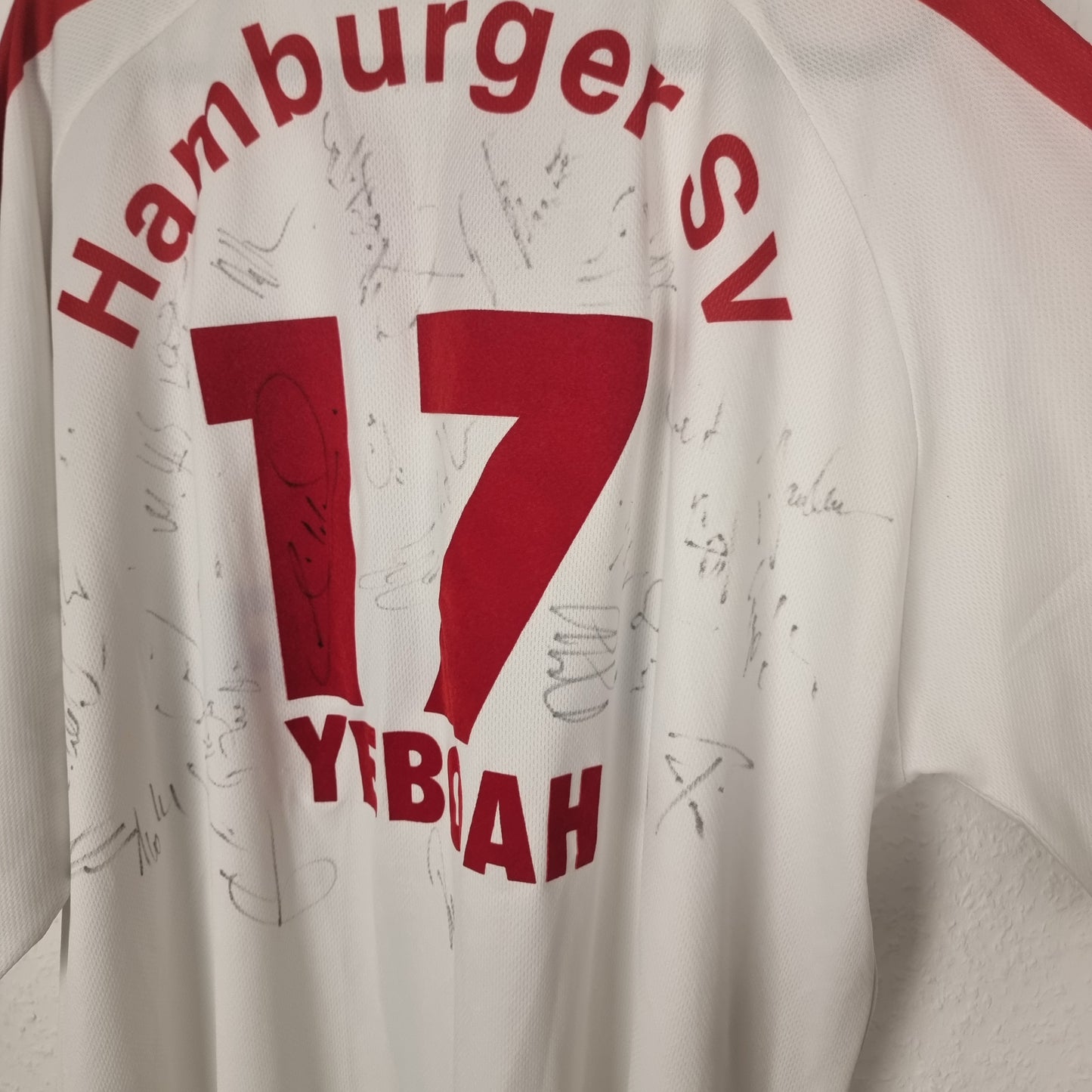 Trikot - Hamburger SV - Tony Yeboah - 1999/2000 - XL - Heim
