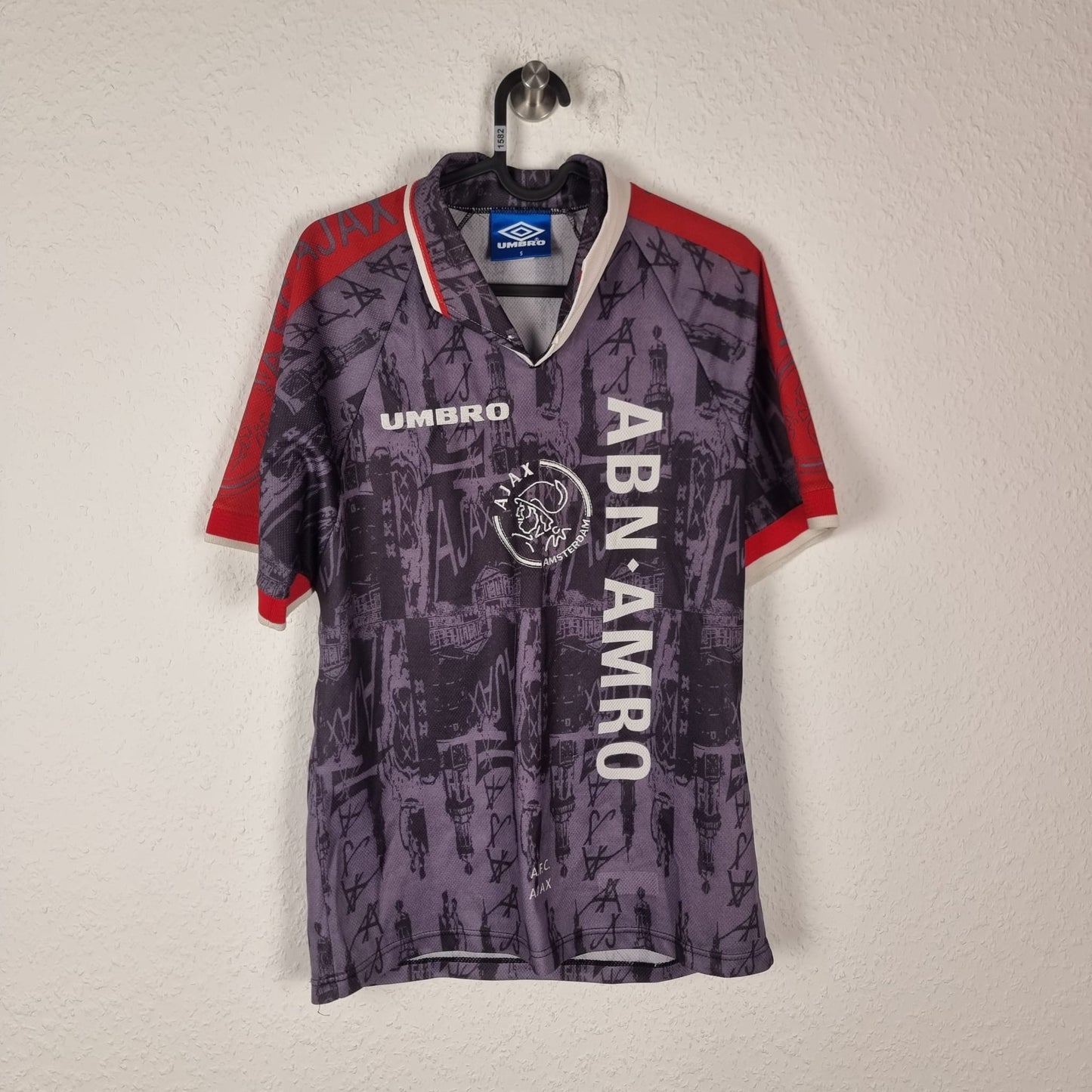 Trikot - Ajax Amsterdam - Patrick Kluivert - 1996/1997 - S - Auswärts