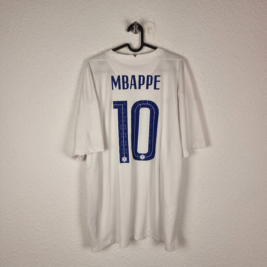 Trikot - Frankreich - Kylian Mbappé - 2020 - XXL - Auswärts
