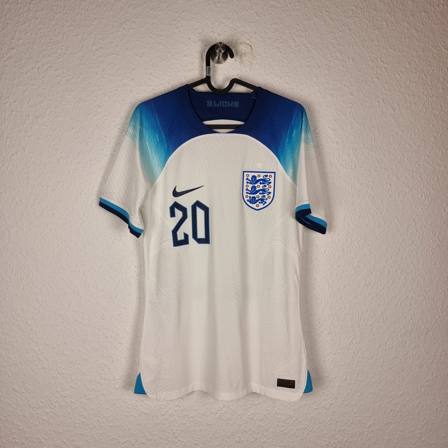 Trikot - England - Phil Foden - 2022 - S - Heim - Player Issue