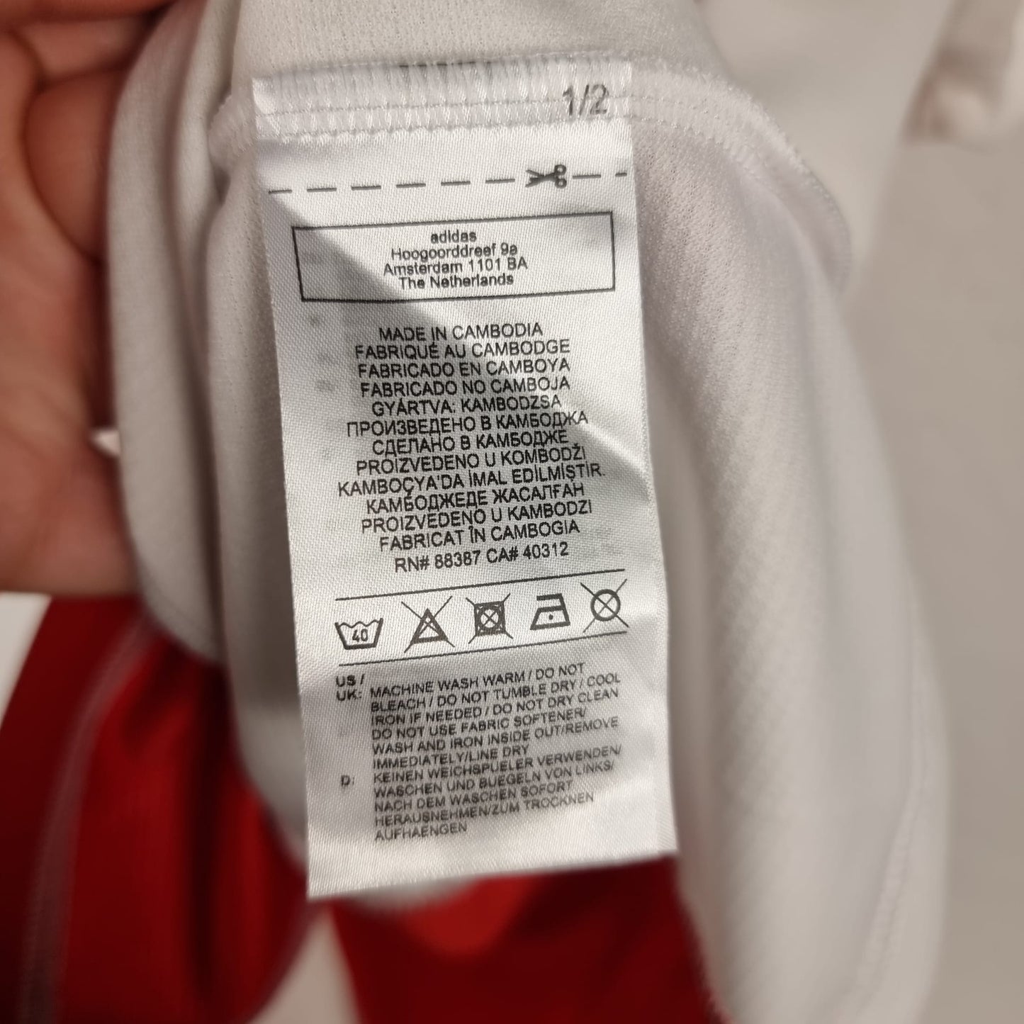 Jersey - Ajax Amsterdam - 2021/2022 - S - Home