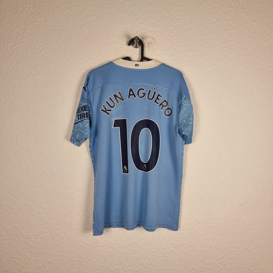Trikot - Manchester City - Sergio Agüero - 2020/2021 - M - Heim