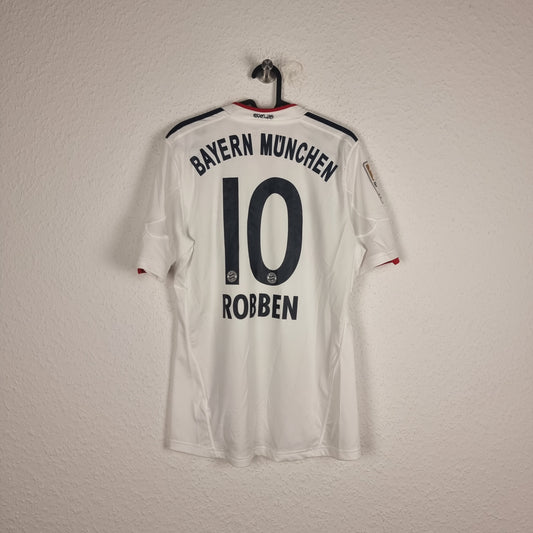 Trikot - FC Bayern München - Arjen Robben - 2010/2011 - S - Auswärts