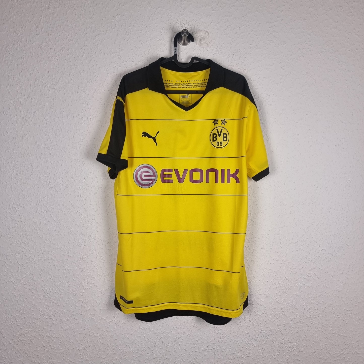 Trikot - Borussia Dortmund (BVB) - Aubameyang - 2015/2016 - L - Heim