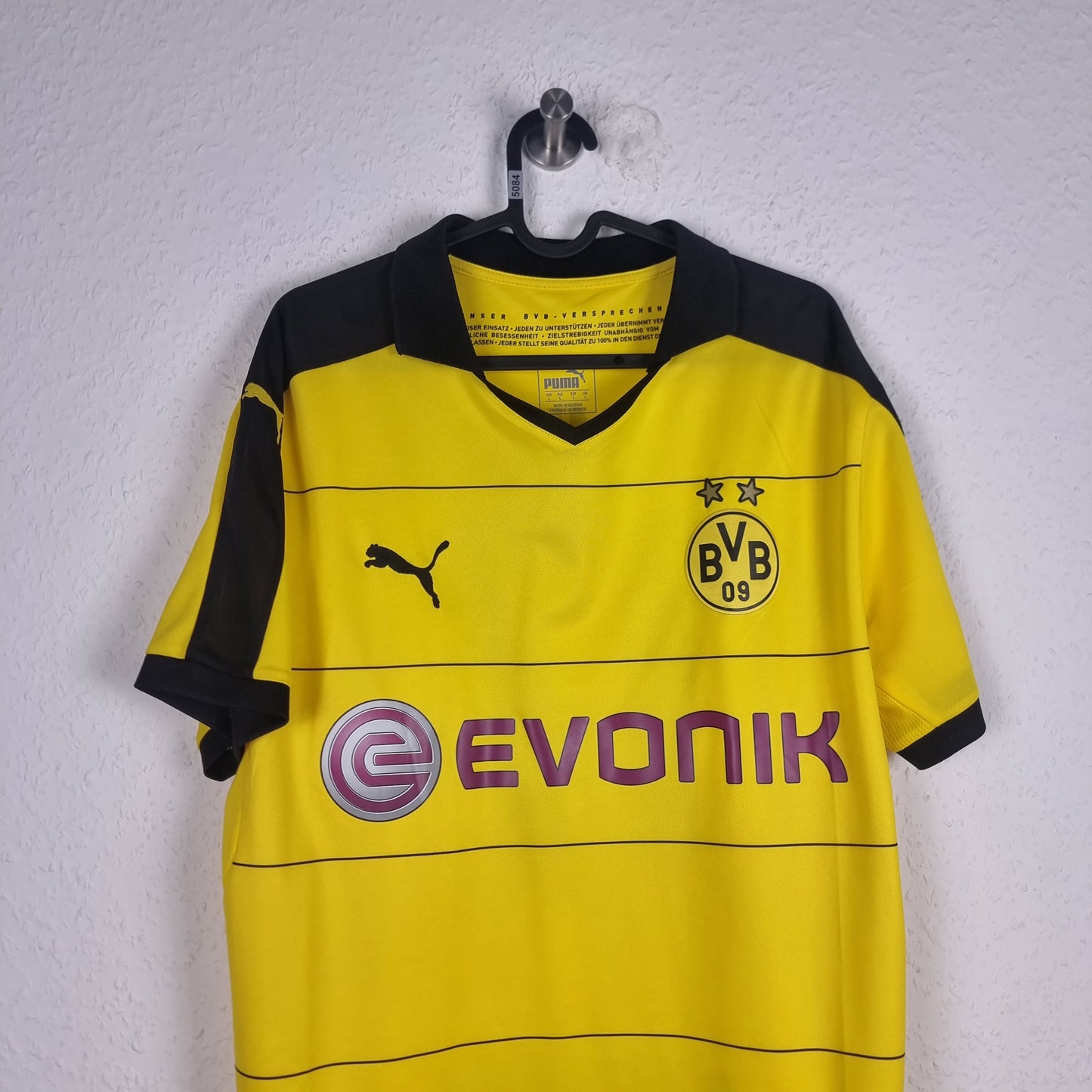 Trikot - Borussia Dortmund (BVB) - Aubameyang - 2015/2016 - L - Heim