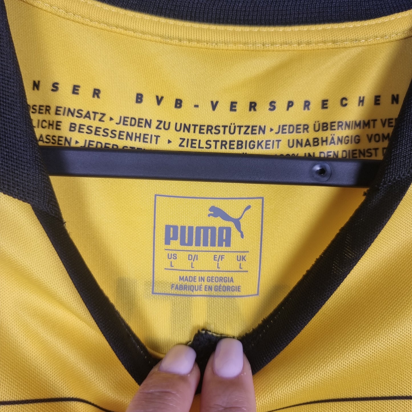 Trikot - Borussia Dortmund (BVB) - Aubameyang - 2015/2016 - L - Heim