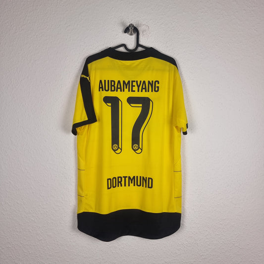 Trikot - Borussia Dortmund (BVB) - Aubameyang - 2015/2016 - L - Heim