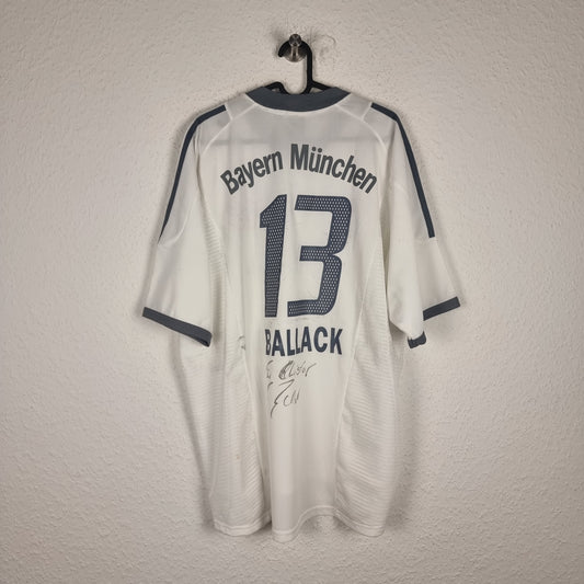 Trikot - FC Bayern München - Michael Ballack - 2002/2003 - XL - Auswärts