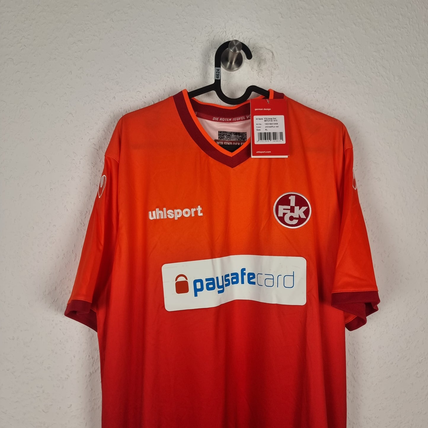 Jersey - 1. FC Kaiserslautern - 2014/2015 - XL - Home - New