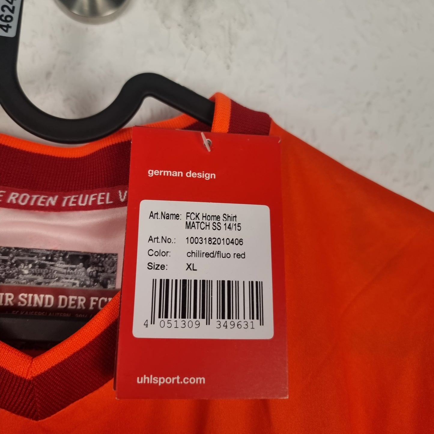 Jersey - 1. FC Kaiserslautern - 2014/2015 - XL - Home - New