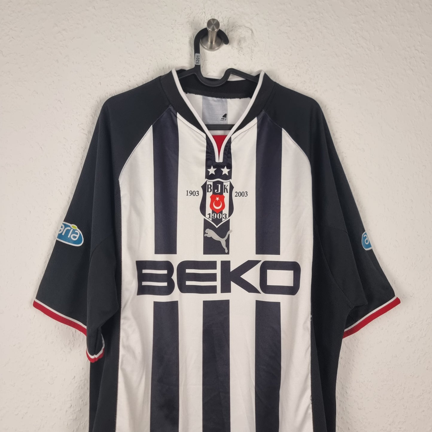 Trikot - Beşiktaş Istanbul - Ilhan Mansiz  - 2002/2003 - XXL - Heim