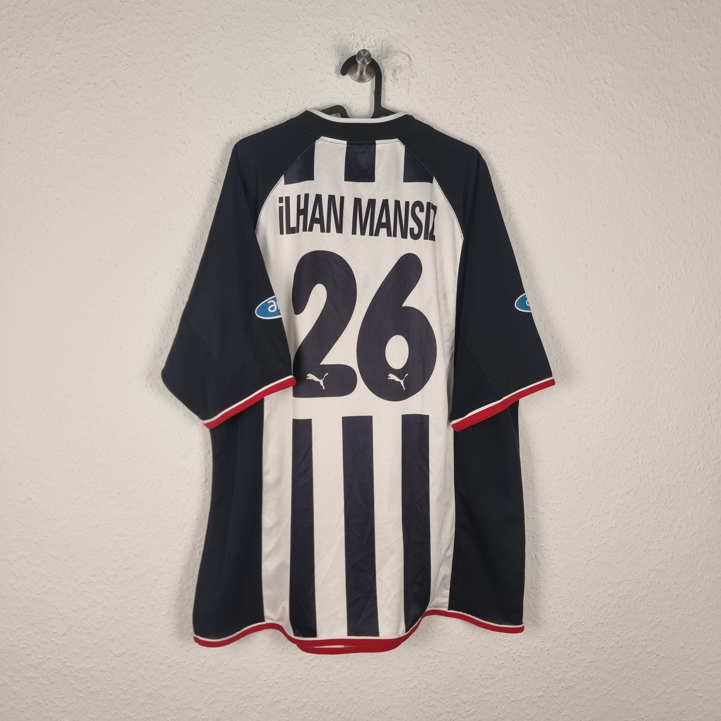 Trikot - Beşiktaş Istanbul - Ilhan Mansiz  - 2002/2003 - XXL - Heim