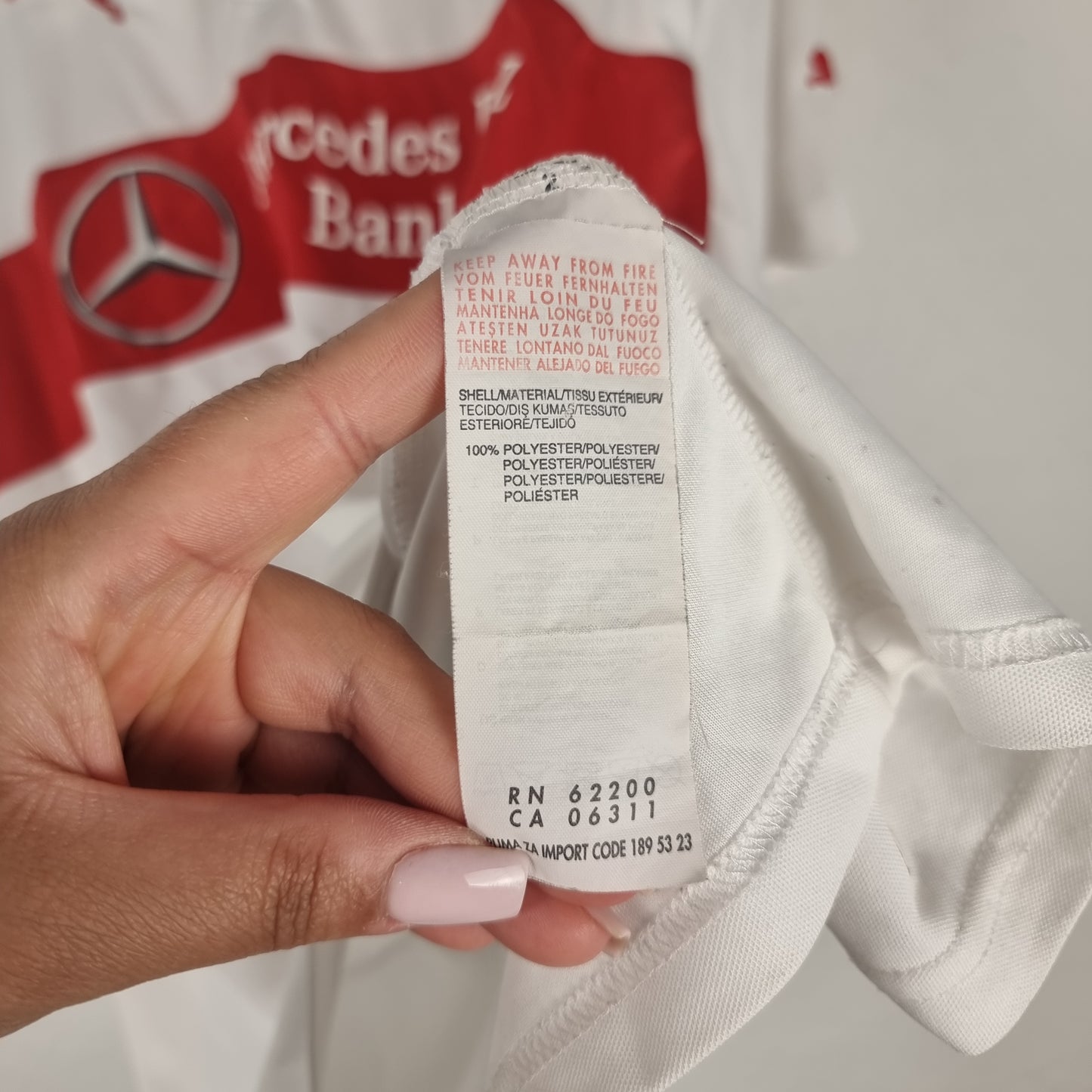 Trikot - VfB Stuttgart - Serey Dié - 2014/2015 - XL - Heim