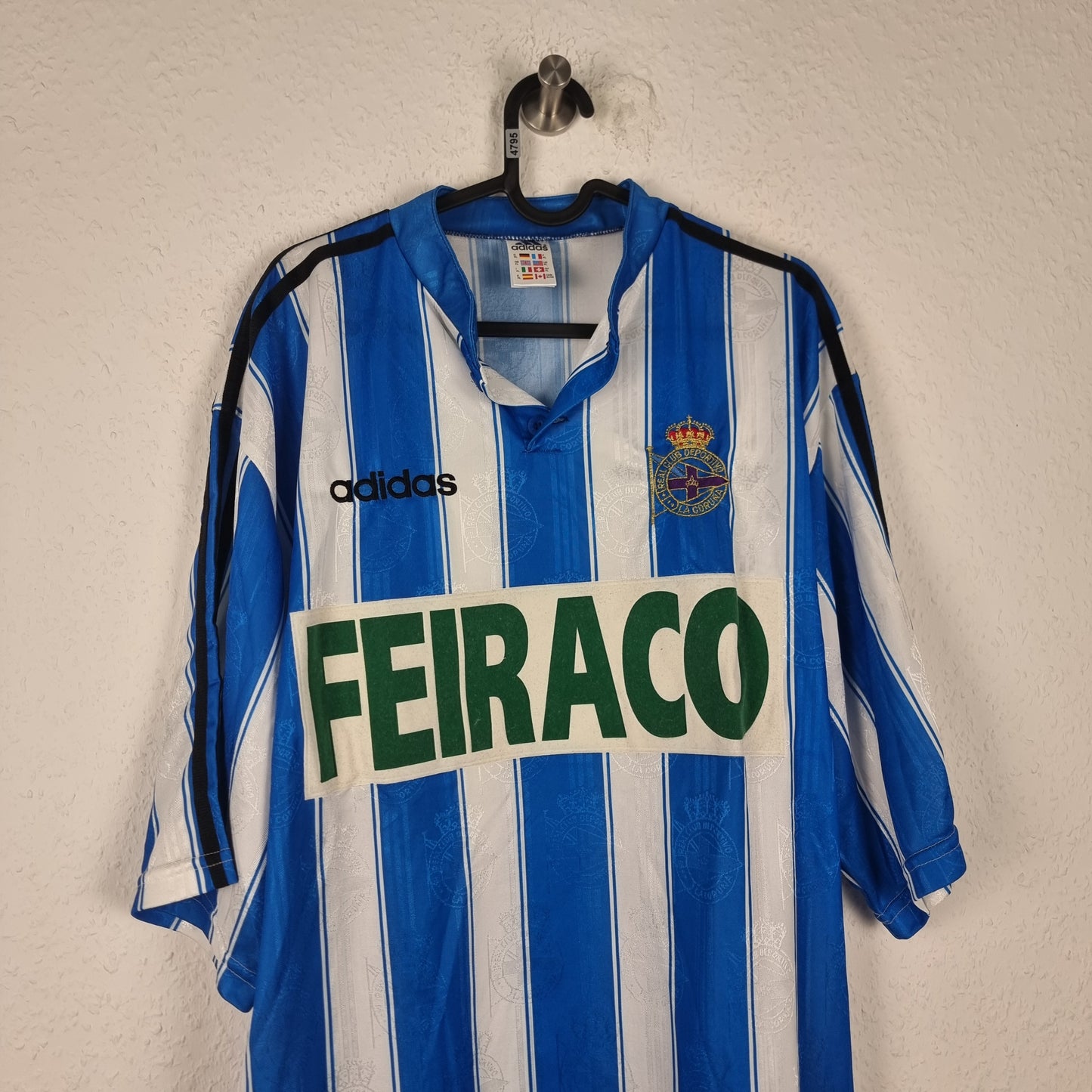 Trikot - Deportivo La Coruña - 1997/1998 - XL - Heim