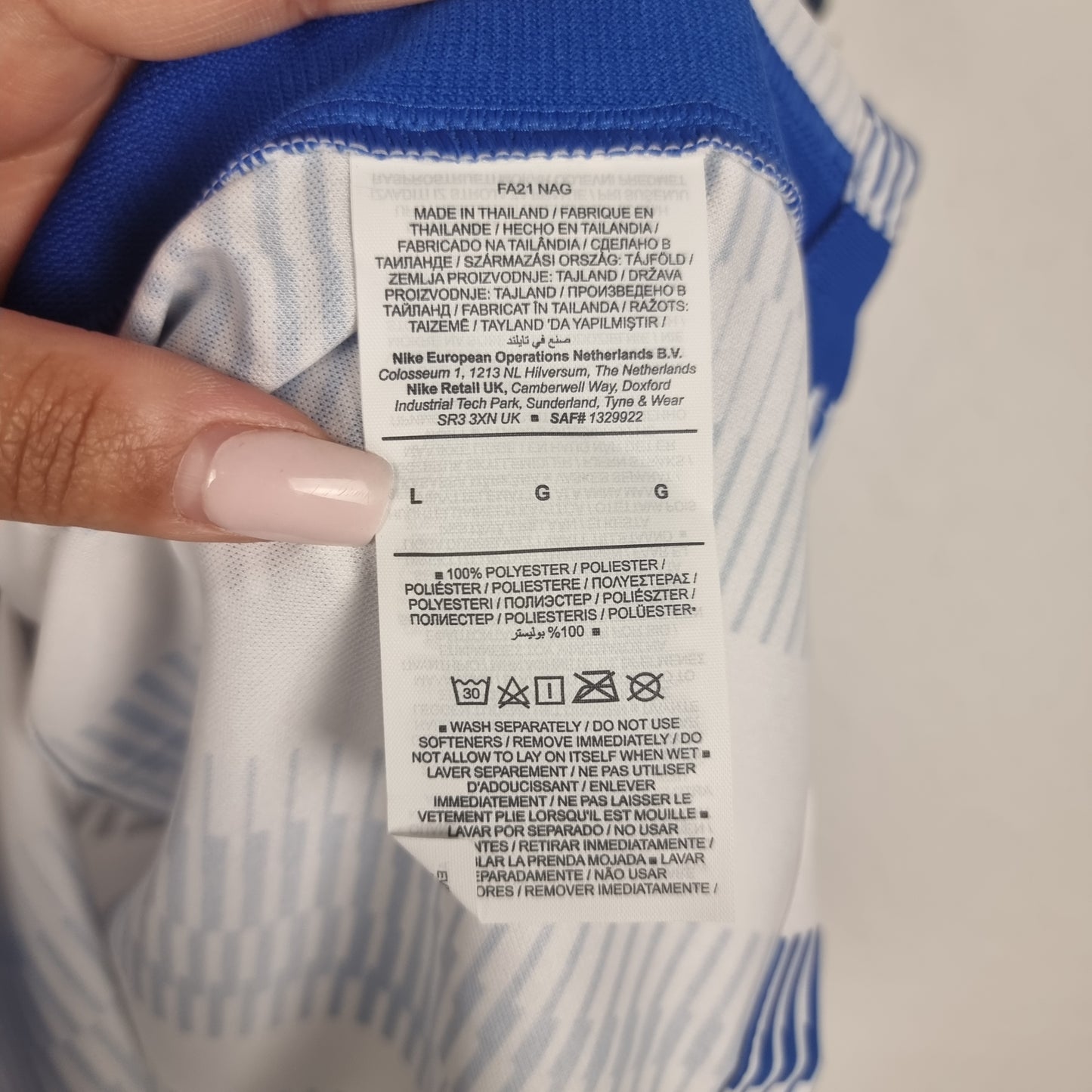 Jersey - Hertha BSC - Davie Selke - 2021/2022 - L - Home - New