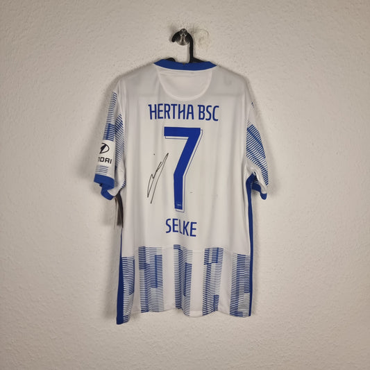 Trikot - Hertha BSC - Davie Selke - 2021/2022 - L - Heim - Neu