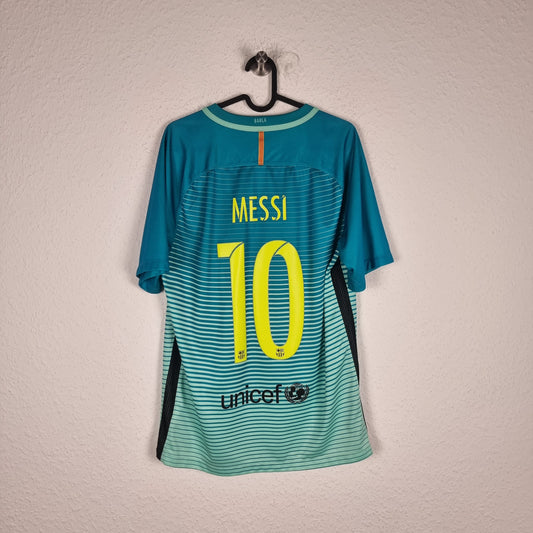 Trikot - FC Barcelona - Lionel Messi - 2016/2017 - M - Drittes