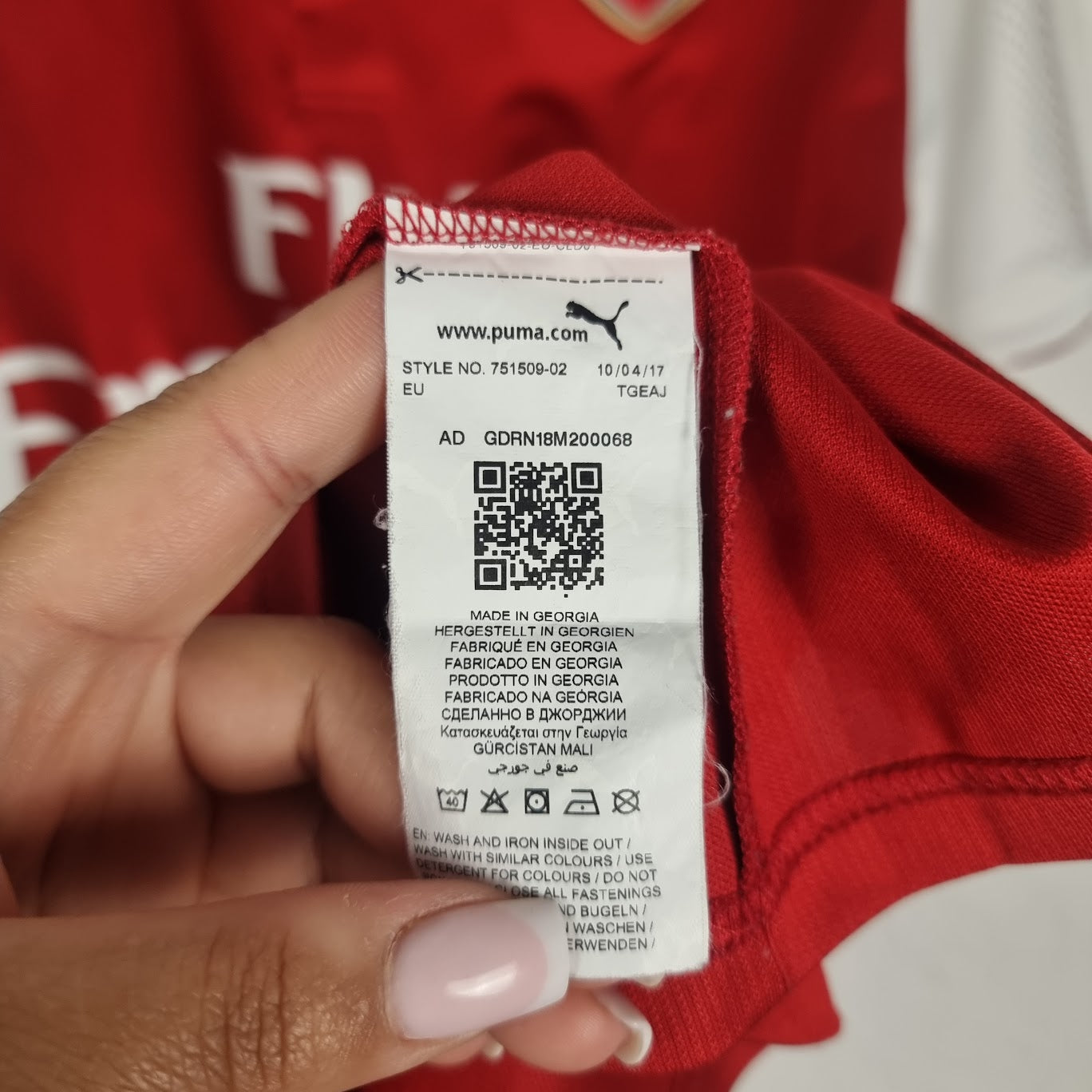Trikot - Arsenal FC - 2017/2018 - S - Heim