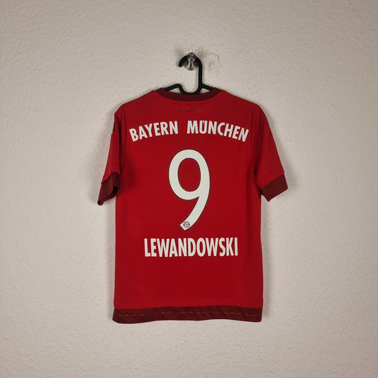Trikot - FC Bayern München - Robert Lewandowski - 2015/2016 - Gr. 164 - Heim