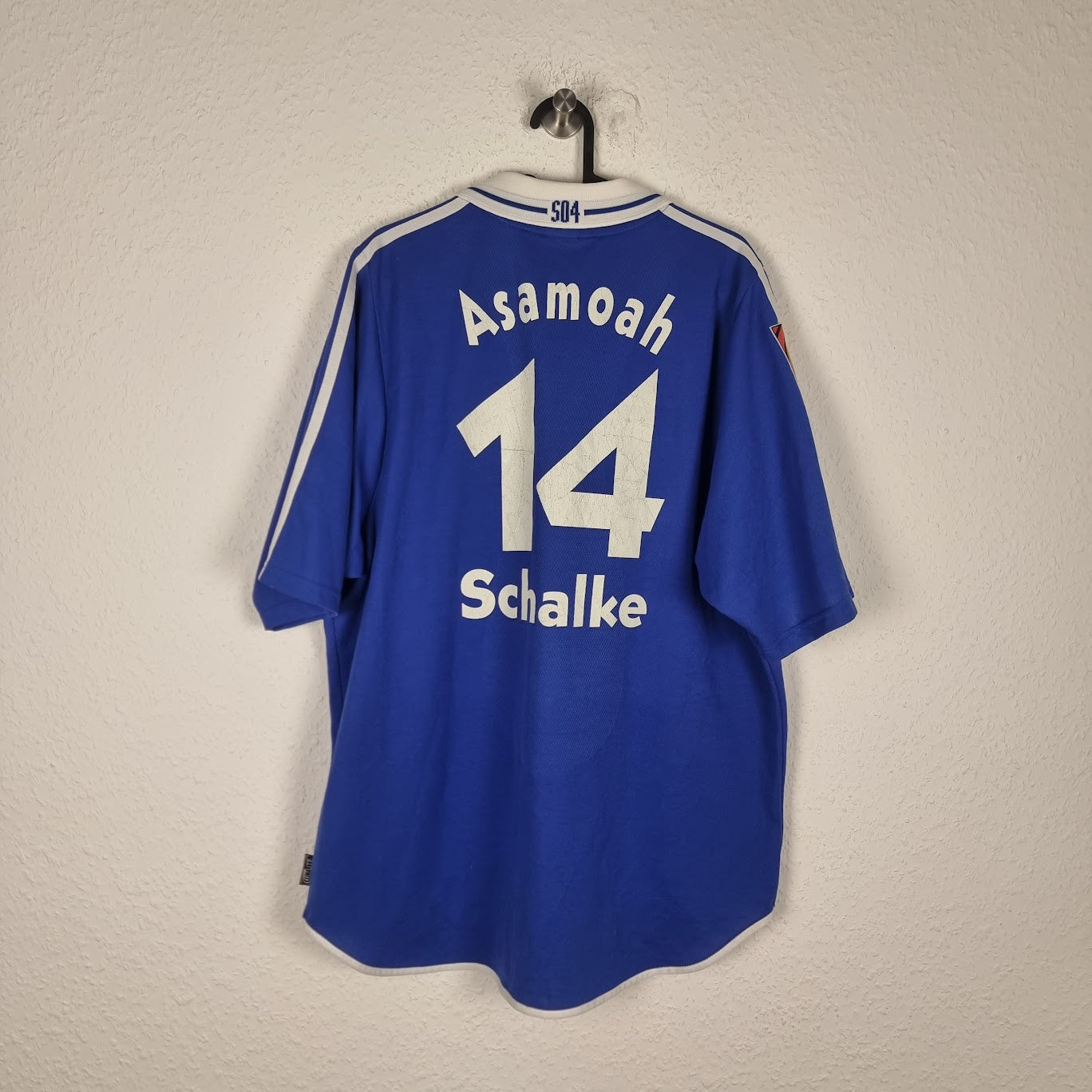 Trikot - FC Schalke 04 - Gerald Asamoah - 2001/2002 - XL - Heim