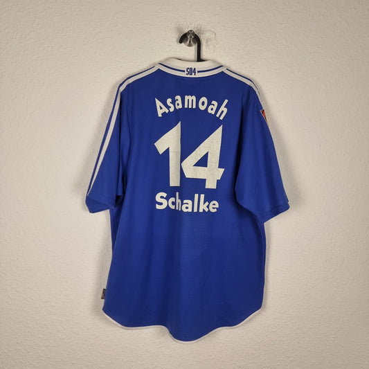 Trikot - FC Schalke 04 - Gerald Asamoah - 2001/2002 - XL - Heim