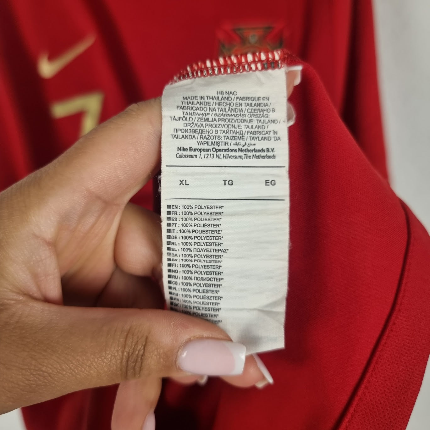 Jersey - Portugal - Cristiano Ronaldo - 2018 - XL - Home