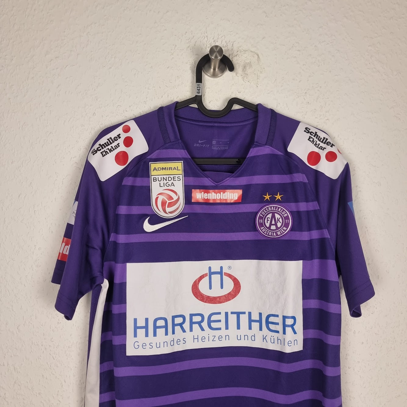 Jersey - Austria Wien - Manfred Fischer - 2021/2022 - M - Home - matchworn