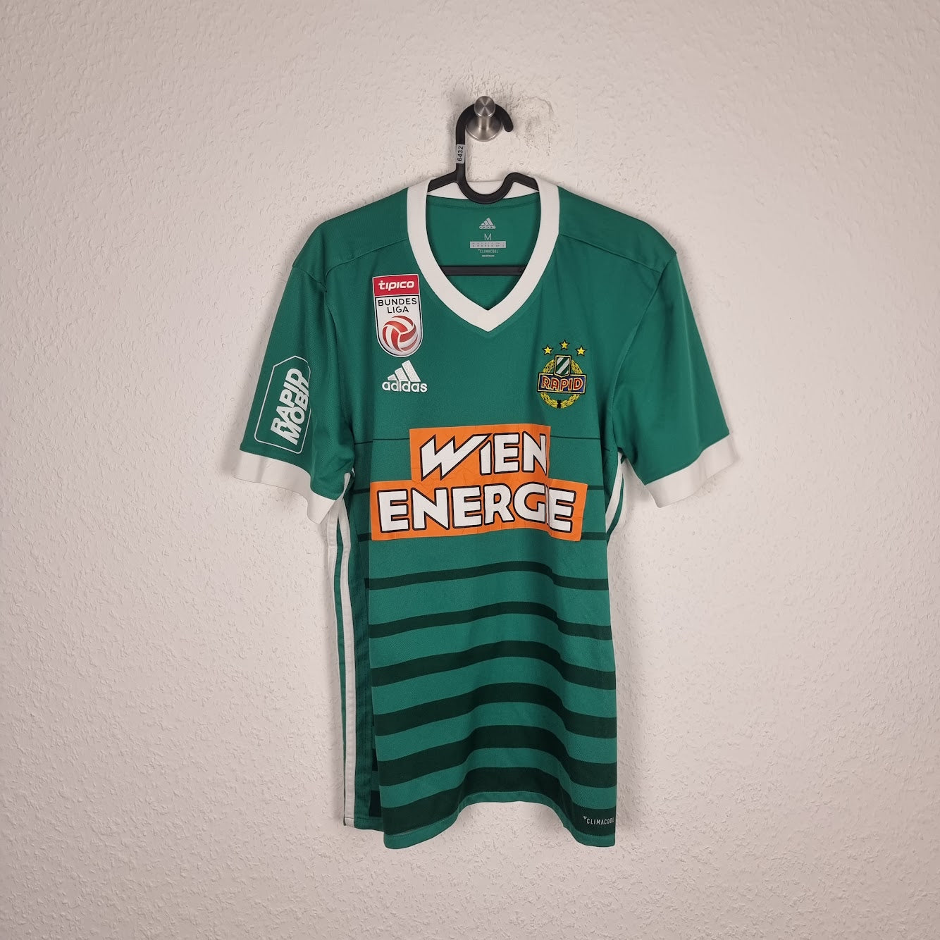 Jersey - Rapid Vienna - Lucas Galvão - 2017/2018 - M - Home - matchworn