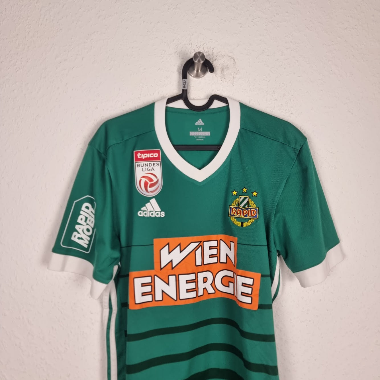 Jersey - Rapid Vienna - Lucas Galvão - 2017/2018 - M - Home - matchworn