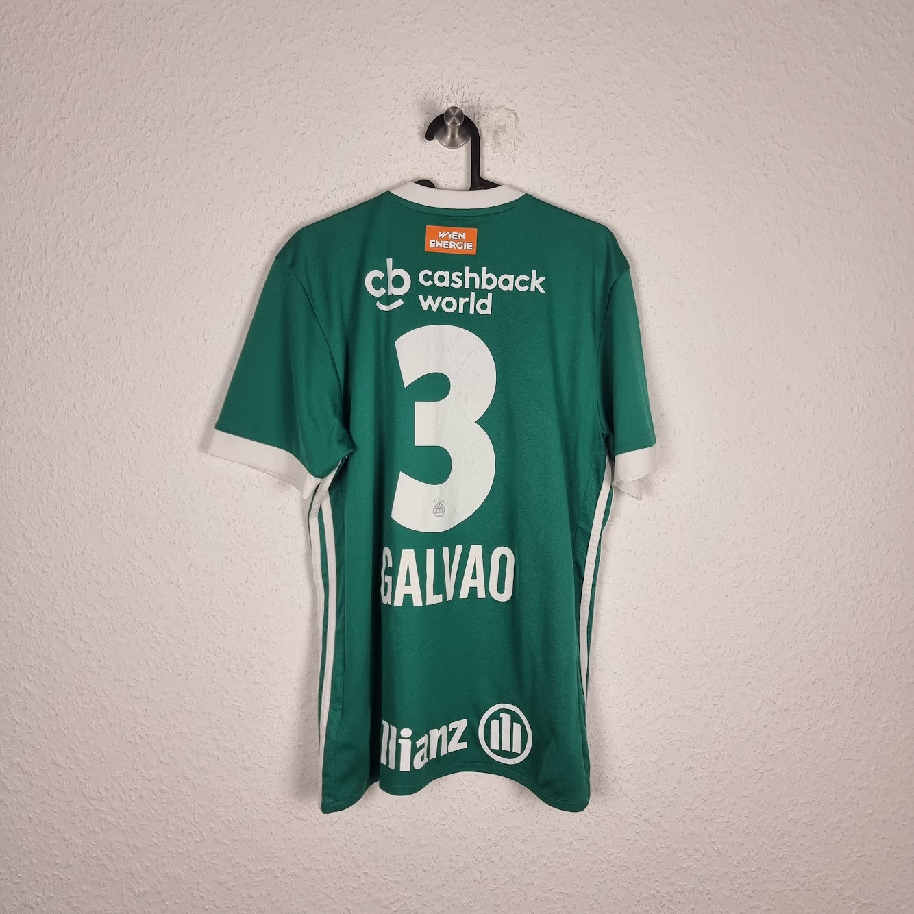 Jersey - Rapid Vienna - Lucas Galvão - 2017/2018 - M - Home - matchworn