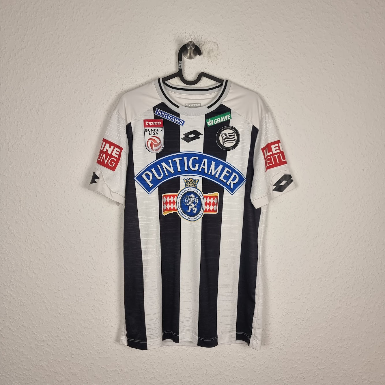 Jersey - Sturm Graz - Emanuel Sakic - 2018/2019 - M - Home - matchworn