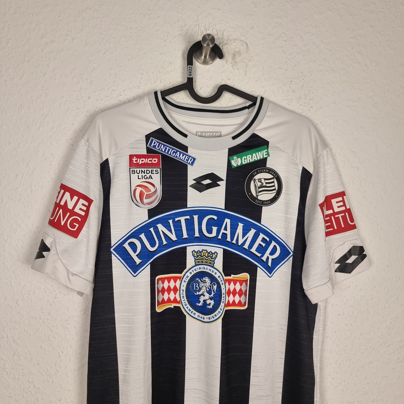 Jersey - Sturm Graz - Emanuel Sakic - 2018/2019 - M - Home - matchworn