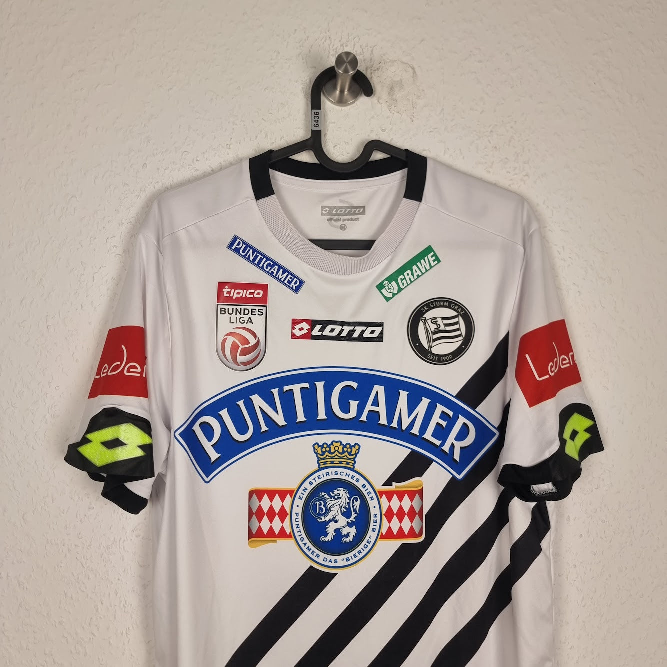 Trikot - Sturm Graz - Lukas Jäger - 2019/2020 - M - Heim - matchworn