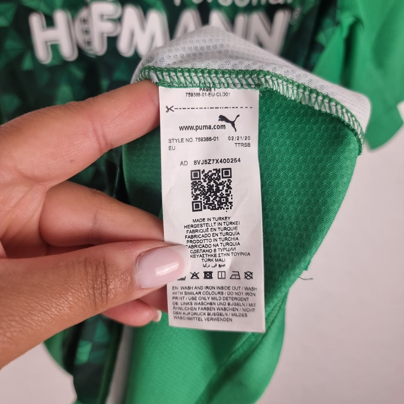 Trikot - SpVgg Greuther Fürth - David Raum - 2020/2021 - M - Auswärts - matchworn