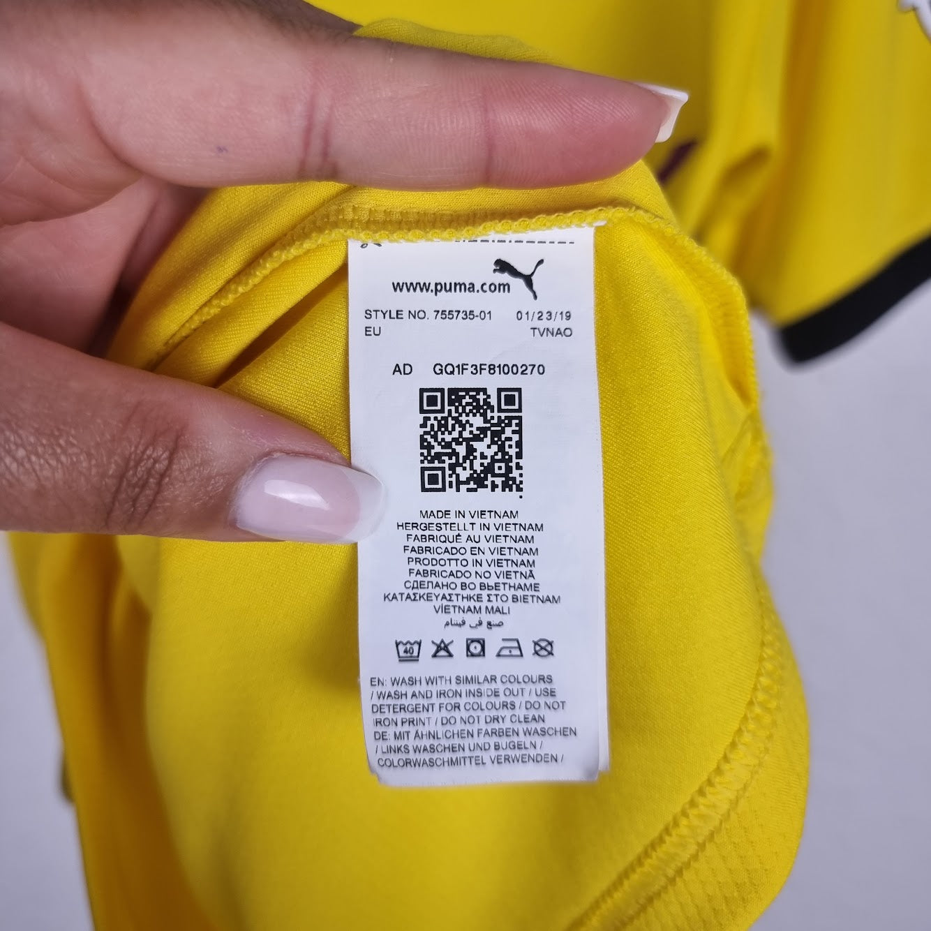 Trikot - Borussia Dortmund - Axel Witsel - 2020/2021 - M - Heim - matchworn