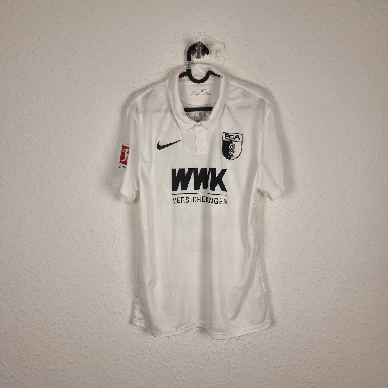 Jersey - FC Augsburg - Daniel Caligiuri - 2020/2021 - L - Home - matchworn