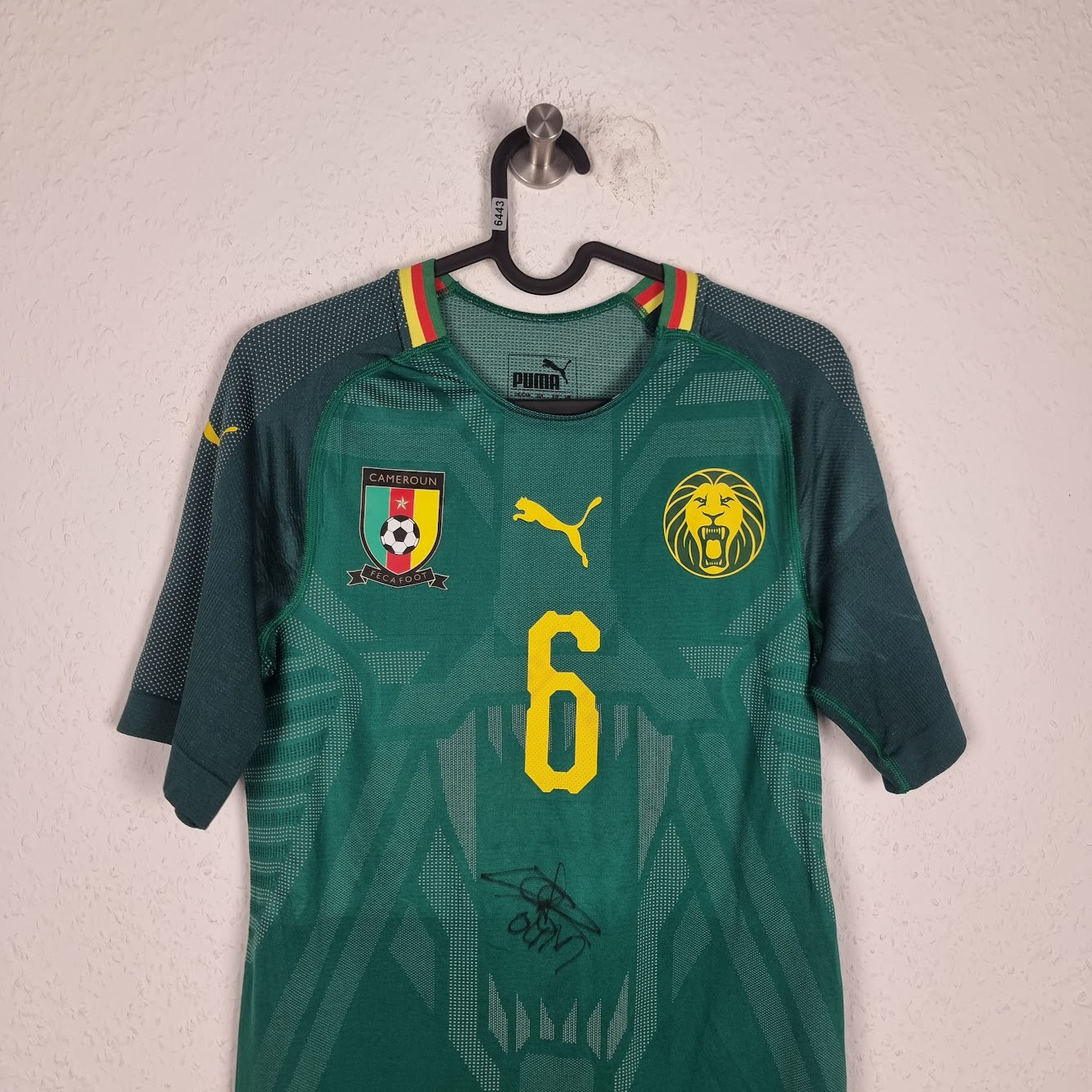 Jersey - Cameroon - Samuel Oum Gouet - 2018 - M - Home - matchworn