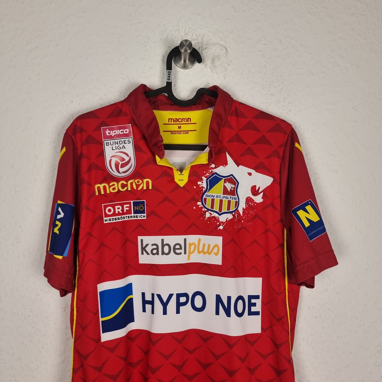Jersey - SKN St. Pölten - Daniel Luxbacher - 2019/2020 - M - Away - matchworn
